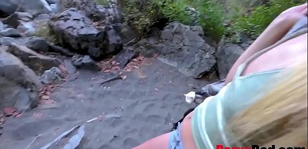  Daughter ditches HIKE for DADs DICK